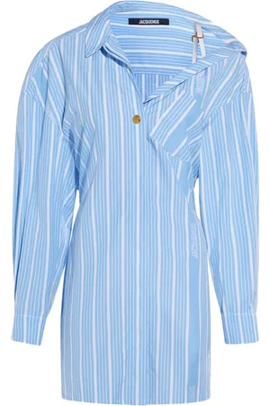 Jacquemus Striped cotton dress