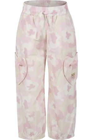 Pinko Camouflage-print trousers