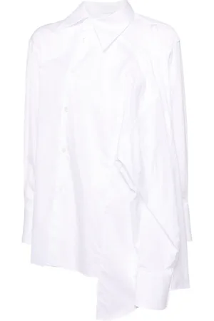 Comme des Garçons Asymmetric cotton shirt
