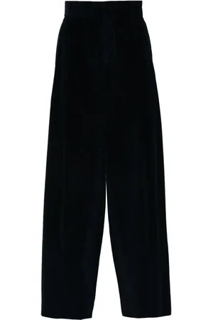 Kolor Corduroy pleat-detail wide-leg trousers