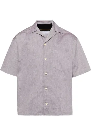 Kolor Internal baseball collar cotton shirt
