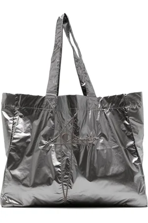 Rick Owens Logo-embroidered tote bag