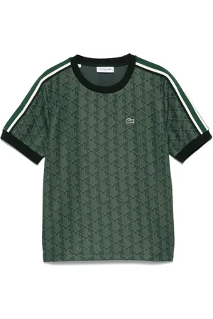 Lacoste Monogram-jacquard T-shirt