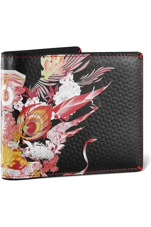 SHANGHAI TANG X Jacky Tsai Flower Dragon wallet
