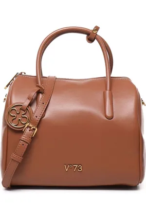 V°73 Logo-charm tote bag