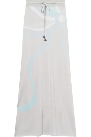 Puccini Marmo-jacquard maxi skirt