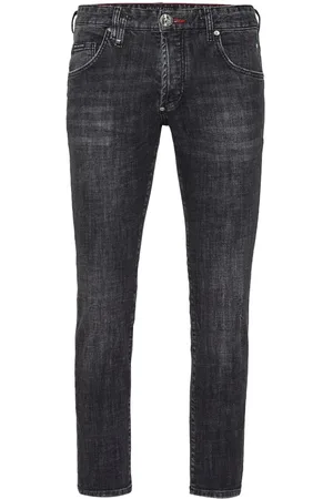 Philipp Plein Logo-appliqué skinny jeans