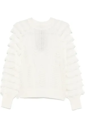 Twin-Set Ruffle-detail sweater