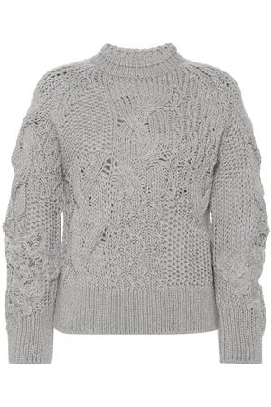 ERMANNO SCERVINO Cable-knit sweater