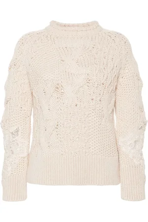ERMANNO SCERVINO Cable-knit sweater
