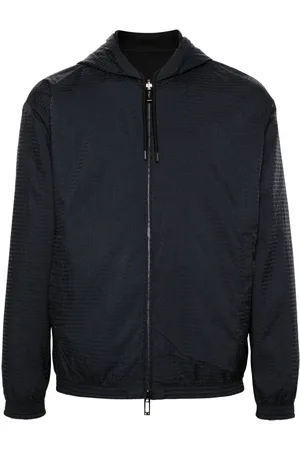 Emporio Armani Reversible zip-up hoodie