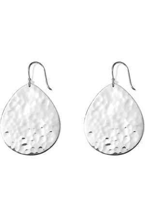 Ippolita Classico hammered teardrop earrings