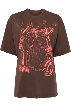 JNBY Graffiti-printed T-shirt