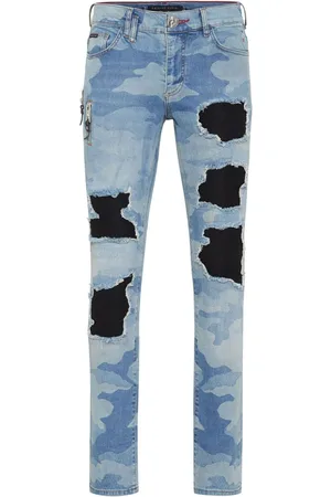 Philipp Plein Camouflage-print skinny jeans
