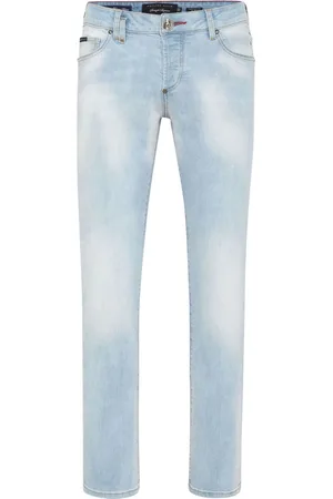 Philipp Plein Low-rise straight-leg jeans
