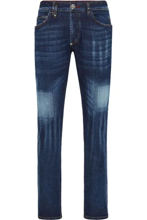 Philipp Plein Skull-print skinny jeans
