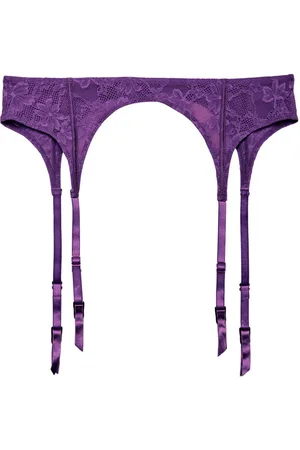 FLEUR DU MAL Le Stretch lace garter belt