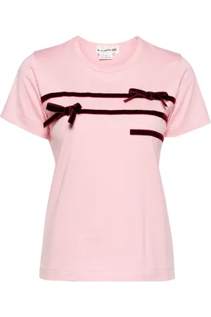 Comme des Garçons Ribbon-embellished T-shirt
