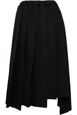 Comme des Garçons Pleated midi skirt
