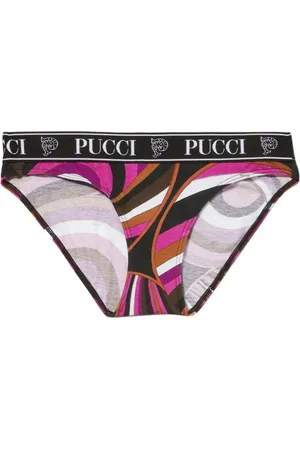 Puccini Logo-print briefs (pack of three)