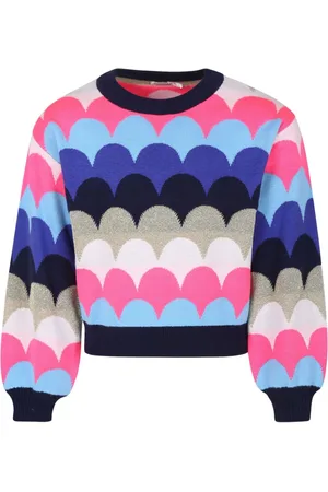 Billieblush Shell-print sweater