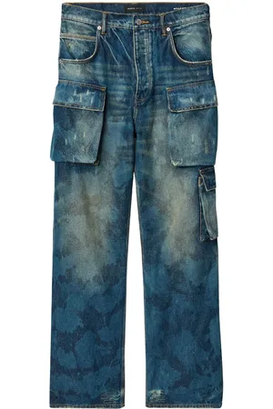 Purple Brand P018 Triple Pocket Cargo wide-leg jeans