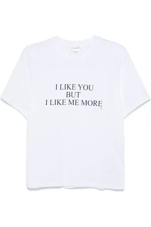 Victoria Beckham I Like You But I Like Me More T-shirt