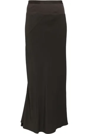 Rick Owens Ribbed flared skirt