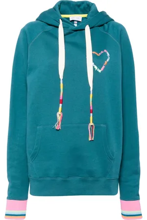 MIRA MIKATI Heart-embroidered hoodie