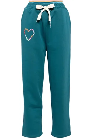 MIRA MIKATI Embroidered double-waistband jogger