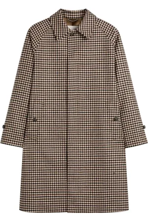 MACKINTOSH Belford checked coat
