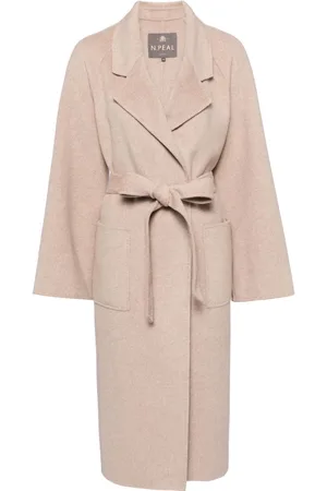 N.PEAL Tie-fastening coat