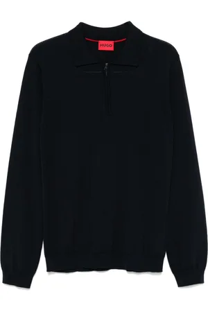 HUGO BOSS Zip-up polo shirt