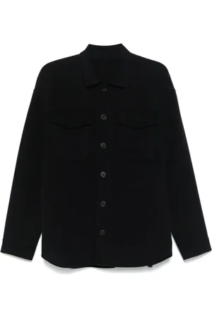 LOW BRAND Virgin wool shirt jacket