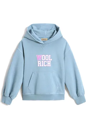 Woolrich Puff-sleeve cotton hoodie