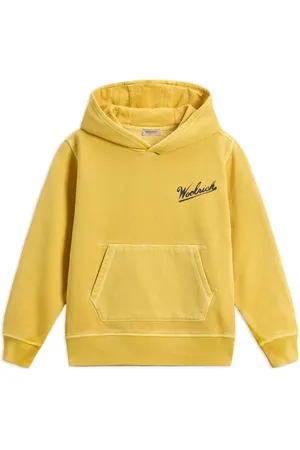 Woolrich Garment-dyed cotton hoodie