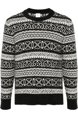 ELEVENTY Fair isle-intarsia sweater