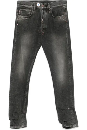 Moschino Rivet-embellished jeans