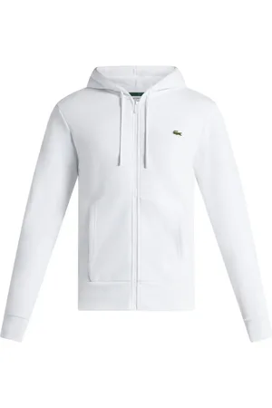 Lacoste Logo-patch zipped sweatshirt