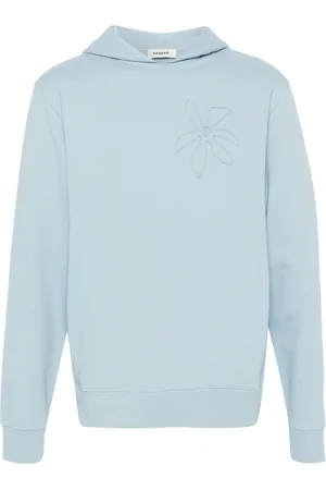 Sandro Single flower hoodie