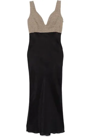 Dorothee Schumacher Checked Seduction maxi dress