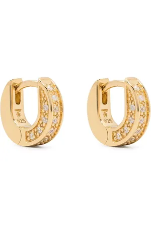 TOM WOOD Nova huggie hoop earrings