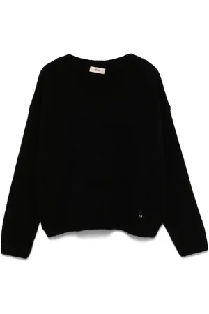 HERNO Logo-plaque sweater