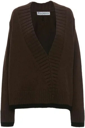 J.W.Anderson Slanted V-neck sweater