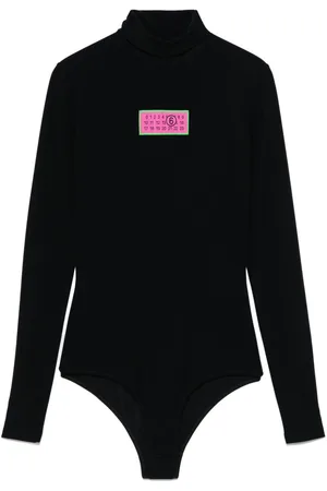 Maison Margiela Logo-patch bodysuit
