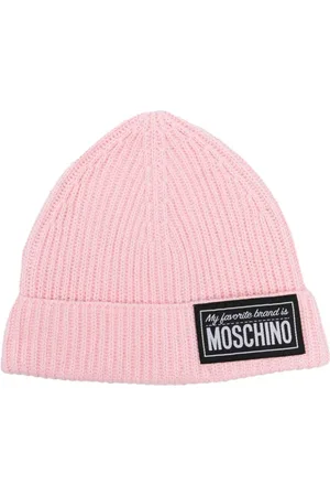 Moschino Logo-patch beanie