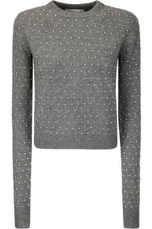 Sportmax Crystal-embellished sweater