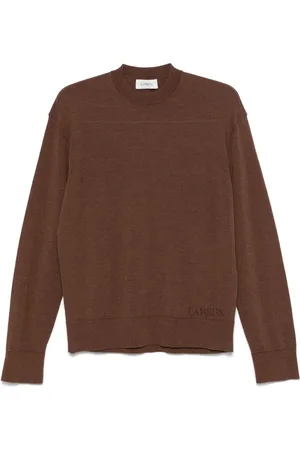 LANEUS Mélange-effect sweater
