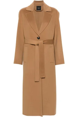 Pinko Wool belted coat