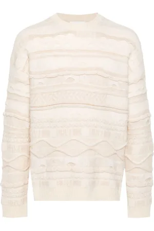 LANEUS 3D-knit sweater